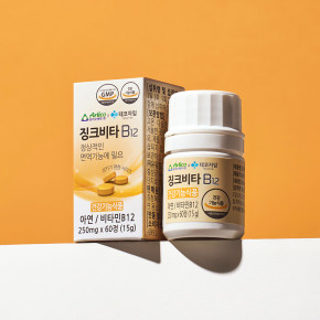 테코자임 징크비타B12 1개월분 250mgx60정